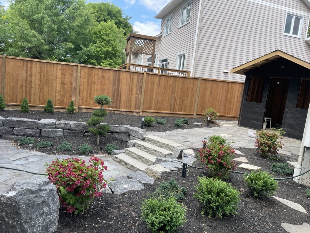 WLS Landscaping|Flagstone Patios Walkways Manotick